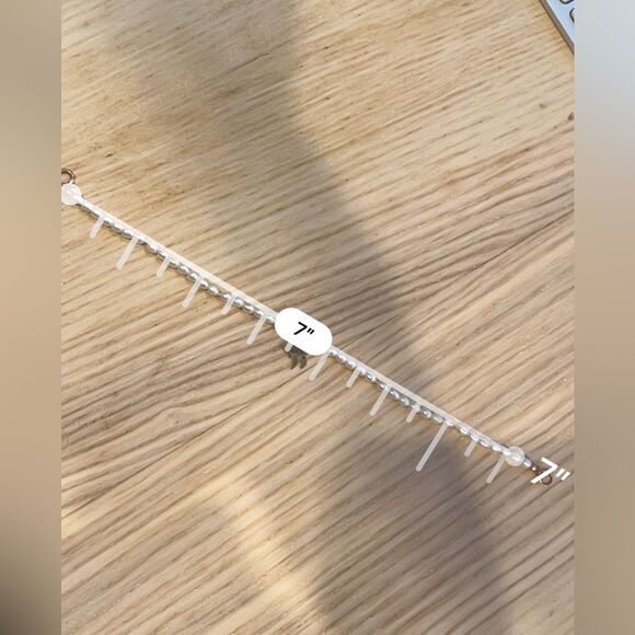 Real pearl chai bracelet genuine freshwater pearls sterling silver Hebrew letter - Picture 5 of 10